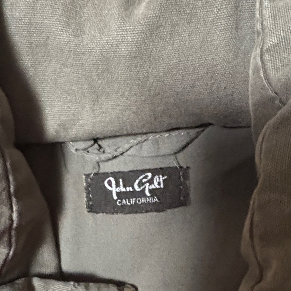 Olive Green Puffer Jacket Brandy/John Galt - Picture 2 of 5